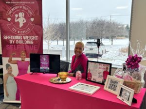 Tee Michelle at Health Fair